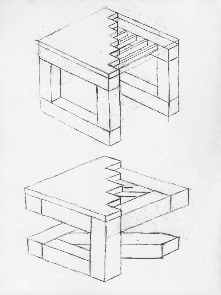 Pencil concept sketches 2
