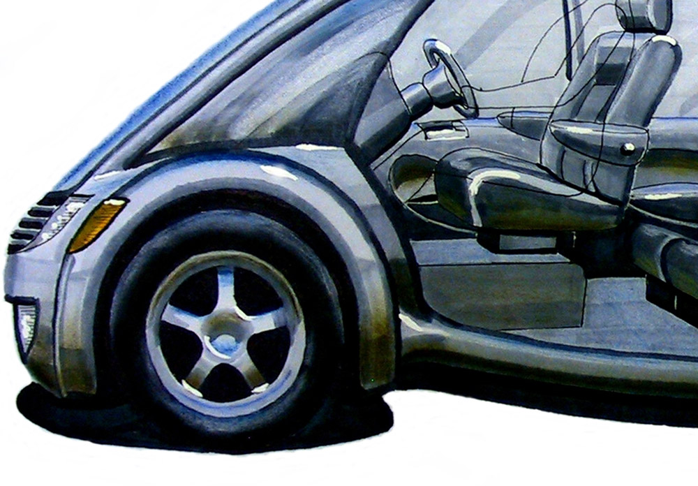Cropped portion of concept car rendering